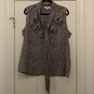 Loft sleeveless blouse